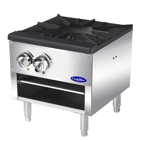 atosa stock pot range natural gas one burner stainless steel
